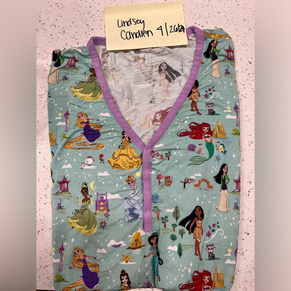 Little Sleepies princess top XL